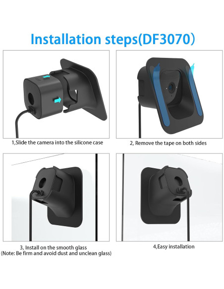 Soporte de Ventana HOLACA para Blink Mini y Mini2 - Inclinación 20
