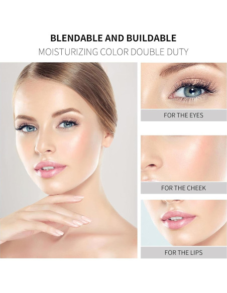 Bálsamo Milagroso Hidratante Lamu's Cosmetics 50g - Rubor Crema