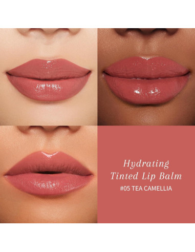 Bálsamo Labial Vegano Bayfree Té Camelia Hidratante 11.2cm