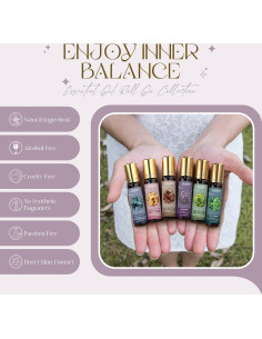 Set de Aceites Esenciales Roll On Salubrito - Aromaterapia 6 Piezas 2