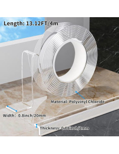 Protector de Esquinas KAIYUER 0.8 cm x 4 m Transparente 2