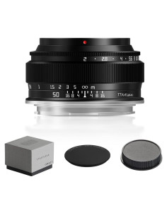 Lente TTArtisan 50mm F2 Enfoque Manual Montura L Compacto