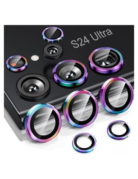 Protector de Lente de Cámara Hoerrye para Samsung Galaxy S24 Ultra
