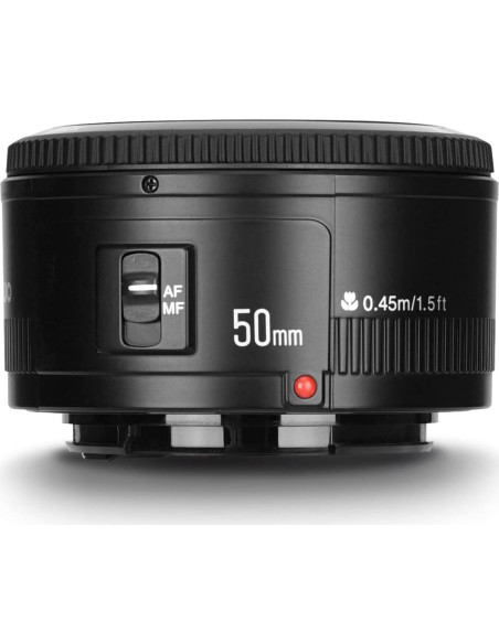 Lente Yongnuo YN50mm F1.8C para Cámaras Canon EF - Enfoque Automático Lente Yongnuo YN50mm F1.8C para Cámaras Canon EF - Enfoque Automático