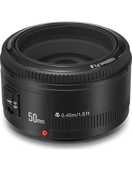 Lente Yongnuo YN50mm F1.8C para Cámaras Canon EF - Enfoque Automático Lente Yongnuo YN50mm F1.8C para Cámaras Canon EF - Enfoque Automático