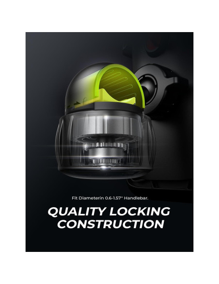 Soporte para Teléfono de Bicicleta LISEN - Ultra Estable y Ajustable Soporte para Teléfono de Bicicleta LISEN - Ultra Estable y Ajustable