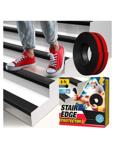Protector de Borde de Escalera 2.44 m THUNDER GRIP Antideslizante