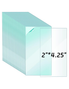 100 Cubiertas de Lentes Transparentes para Soldadura 5.08x10.8cm