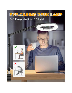 Luz de Anillo LED LUOLED RF50 con Soporte para Teléfono 1.18kg 2