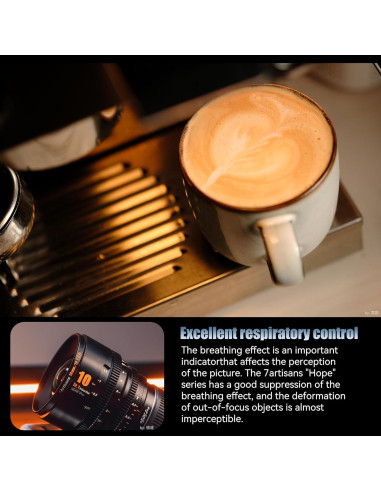 Lente de Cine 7artisans 10mm T2.1 para Canon RF-S