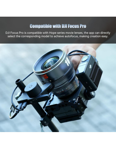 Lente de Cine 7artisans 10mm T2.1 para Canon RF-S