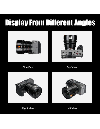 Lente de Cine 7artisans 10mm T2.1 para Canon RF-S