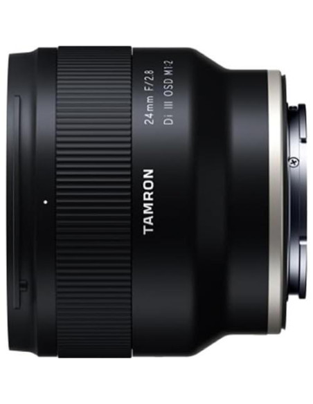 Lente Tamron 24mm f/2.8 Di III OSD M 1:2 para Sony E + Kit 7 Pzas Lente Tamron 24mm f/2.8 Di III OSD M 1:2 para Sony E + Kit 7 Pzas
