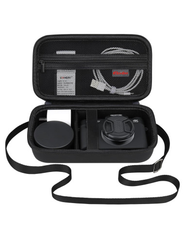 Funda de Cámara Digital 4K Elonbo para Vlogging 48MP - Negro
