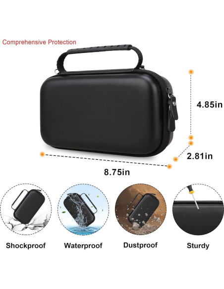 Funda de Cámara Digital 4K Elonbo para Vlogging 48MP - Negro