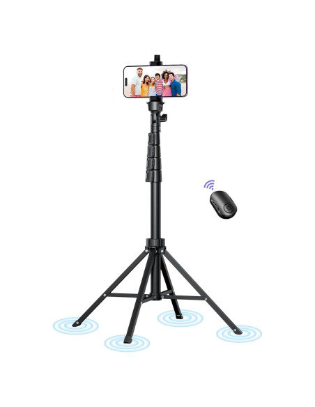 Bastón de Selfie Trípode Fugetek FT-779 62" Aluminio Bluetooth