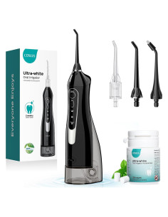 Irrigador de Agua Blanqueador COSLUS W40 con 30 Recargas Menta