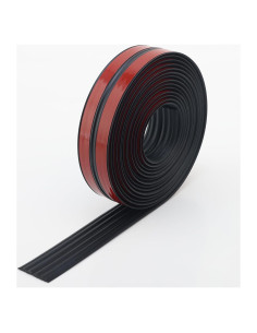 Protectores de Esquinas Coengwui 5m x 4cm Negro PVC