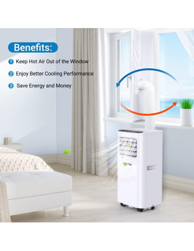 Kit de Sello de Ventana Jyxmor 3M 300cm para Aire Acondicionado