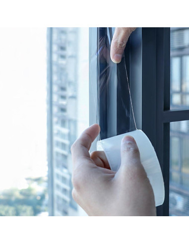 Cinta de Sellado Transparente Noabaco 5 cm x 10 m Sin Residuo