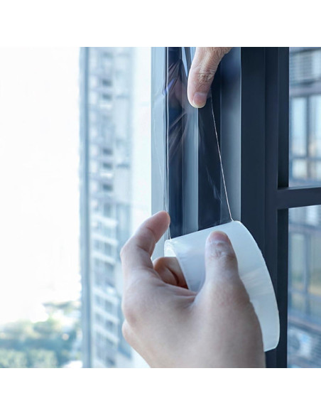 Cinta de Sellado Transparente Noabaco 5 cm x 10 m Sin Residuo