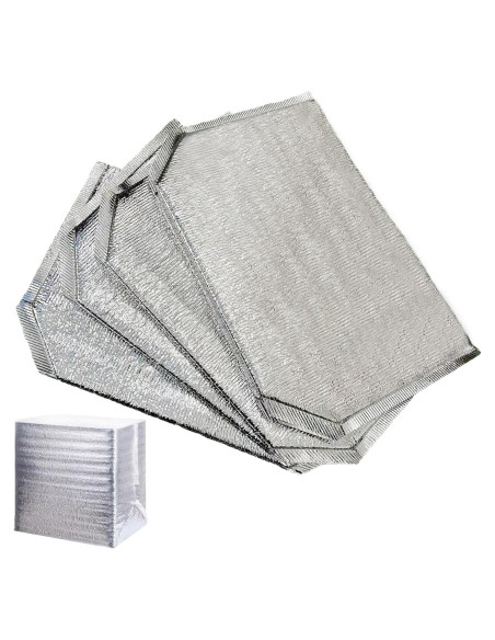4 Bolsas de Aislamiento Reutilizables Yuanwovv 35.6x23.4x33.5cm