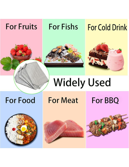 4 Bolsas de Aislamiento Reutilizables Yuanwovv 35.6x23.4x33.5cm