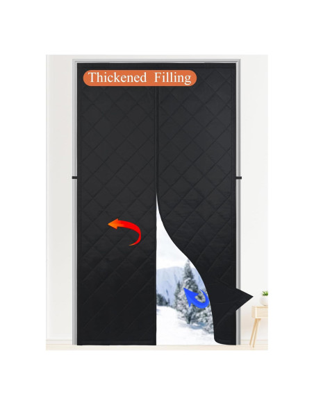 Cortina de Puerta Aislante Magnética Odocovo 96.5x208.3cm Cortina de Puerta Aislante Magnética Odocovo 96.5x208.3cm