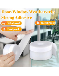 Tira de Sello de Puerta de Silicona ZOMPAGO 0.035m x 5m 2