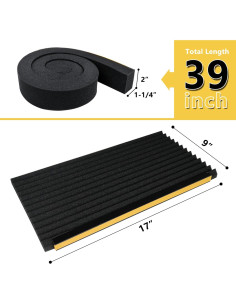 Paneles Aislantes de Espuma Powrocket para Aire Acondicionado 43.2x22.9 cm 2