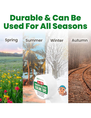 Cinta de Sellado para Ventanas ECOHomes 5.08 cm x 27.43 m