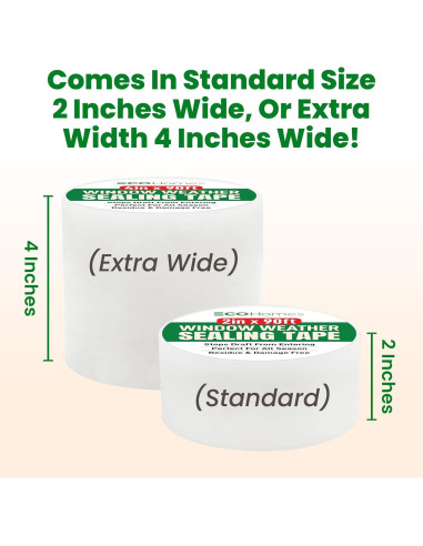 Cinta de Sellado para Ventanas ECOHomes 5.08 cm x 27.43 m