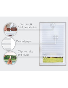 Cortinas Plegables Filtro de Luz Redi Shade 91x183 cm 6 Paquete 2