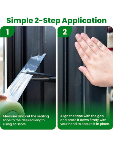 Cinta de Sellado para Ventanas ECOHomes 5.08 cm x 27.43 m