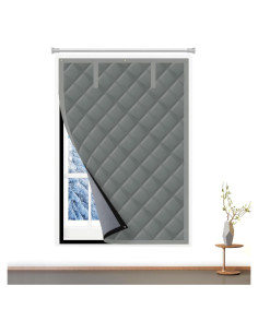 Aislamiento Térmico de Ventana AGHITG 66x97 cm Gris