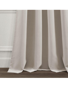 Panel de Cortina Blackout Lush Decor Trigo 132x241 cm Paquete de 2 2