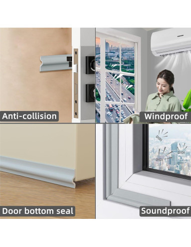 Cinta Aislante Autoadhesiva ESUFEIR 3m para Puertas y Ventanas