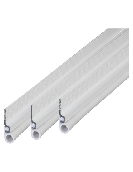Kit Sello Puertas Autoadhesivo M-D 1.07m Aluminio Vinilo Blanco
