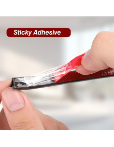 Burlete de Silicona Bruiefpap 6mm x 9mm x 6.09m Aislamiento 2