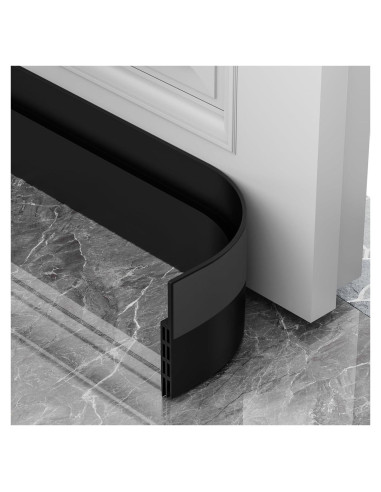 Barrera de Puerta GUKOY 5 cm x 99 cm Aislante Negro
