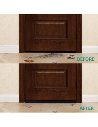 Barrera de Puerta GUKOY 5 cm x 99 cm Aislante Negro