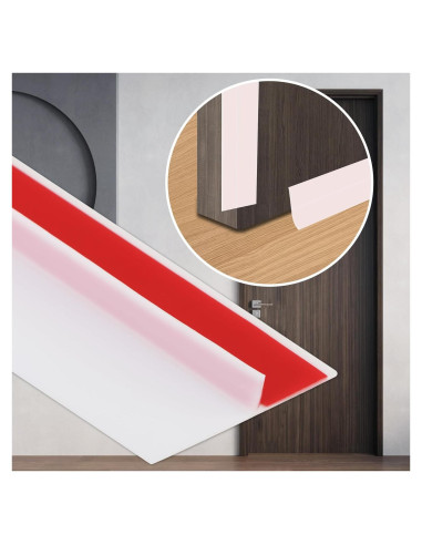 Tira de Sello de Silicona Coengwui 3.05m x 5cm Blanca