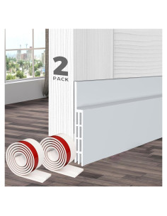 Bloqueador de Corrientes de Aire DINGLIAN Blanco 5.08cm x 99cm