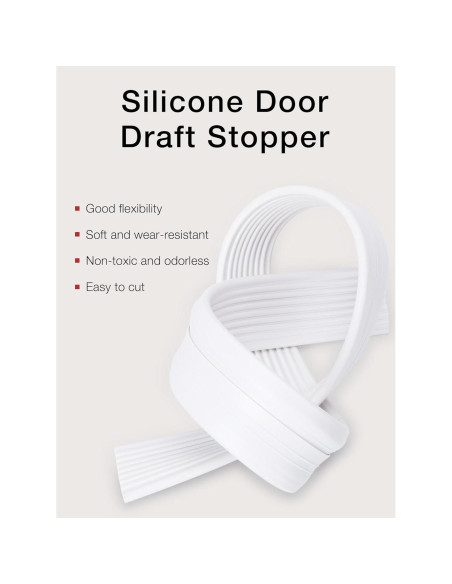 Tapón de Draft de Silicona SUNMON 1.01m para Puerta