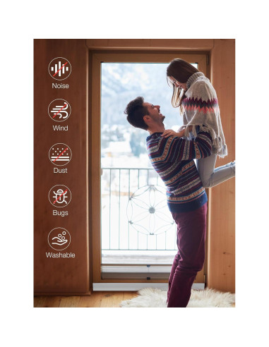 Tapón de Draft de Silicona SUNMON 1.01m para Puerta