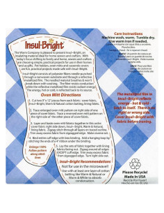 Forro Aislante Insul-Bright The Warm Company 91x114 cm