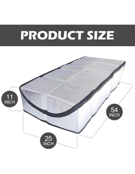 Cubierta de Aislamiento Ignífuga PAPILLON para Puerta de Ático 137x64 cm