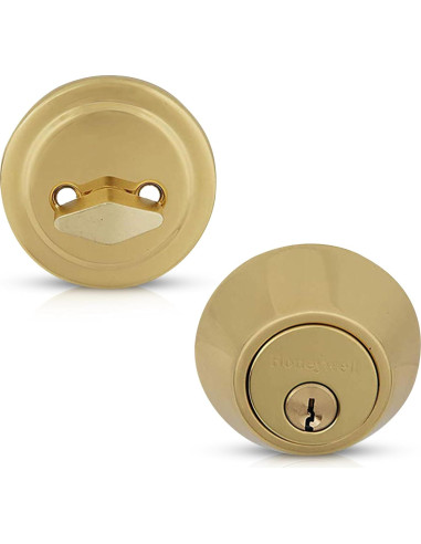 Cerradura de Puerta Frontal Honeywell 8111009 Latón Pulido