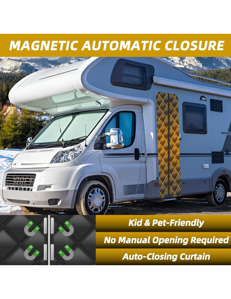 Cubierta de puerta aislada EZIRVLIFE 83.82x203.2 cm térmica