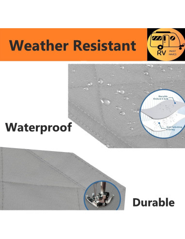 Cubierta de puerta de RV aislada térmicamente RV MUST HAVES 33x82cm